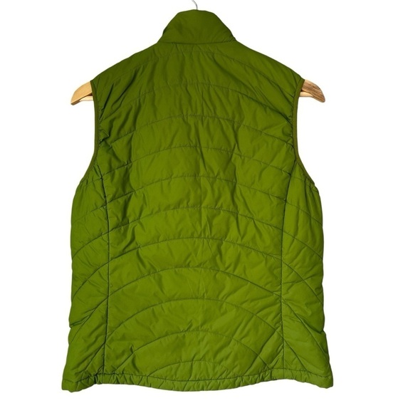 Lands End Green Quilted Puffer Vest, Small - Picture 4 of 7